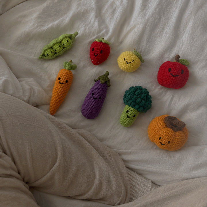 Pea to Pumpkin crochet keepsakes