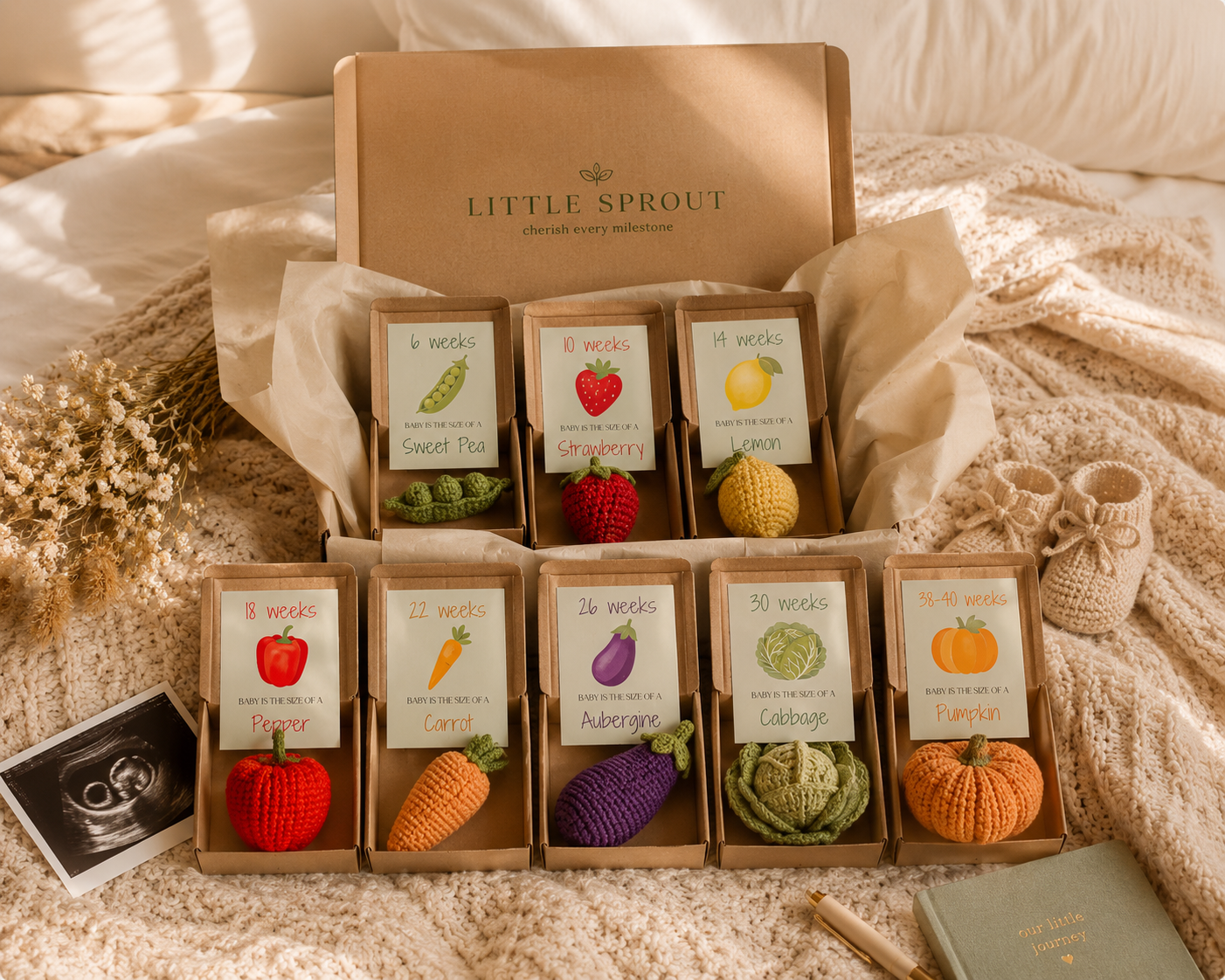 The Pea to Pumpkin Keepsake Collection