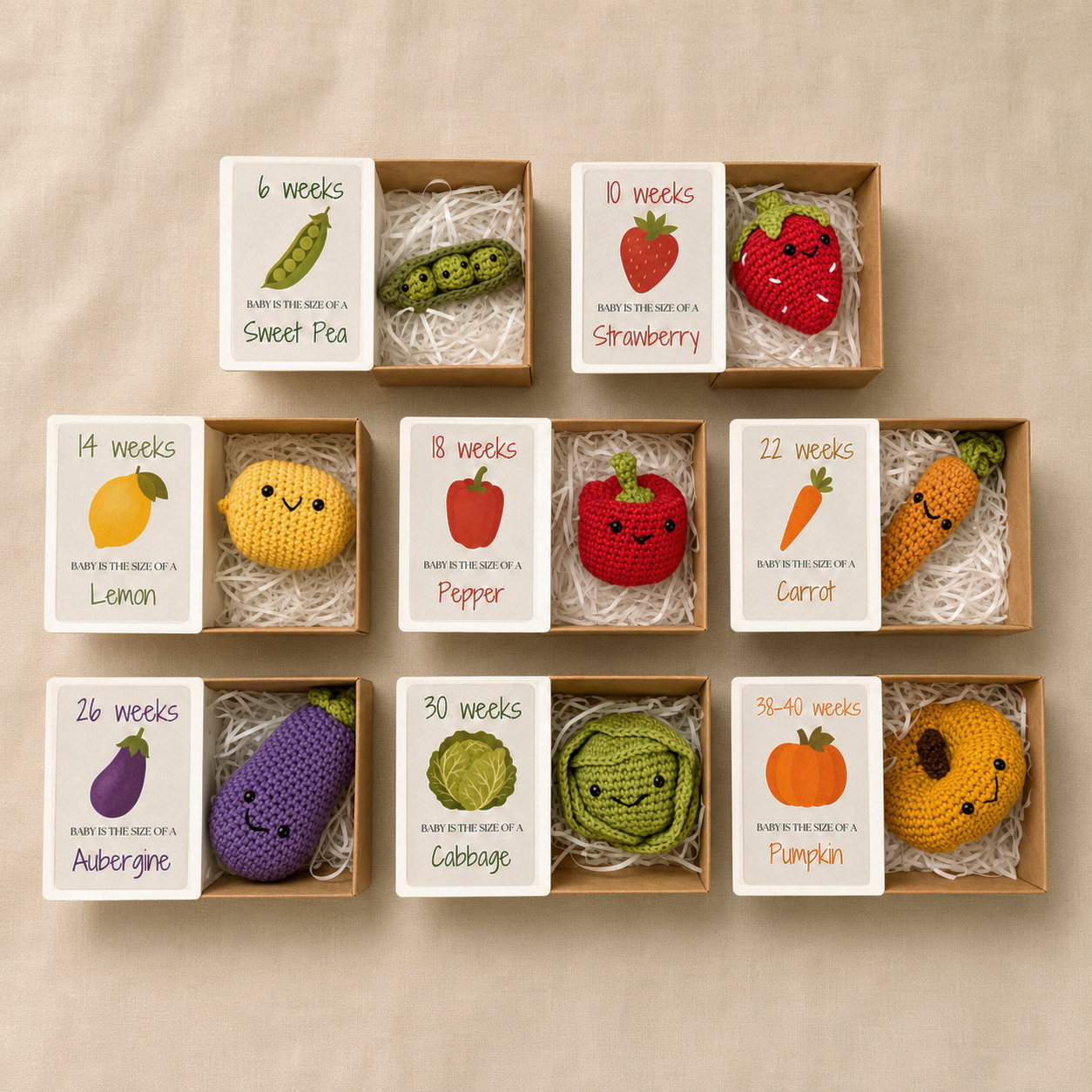 The Pea to Pumpkin Keepsake Collection