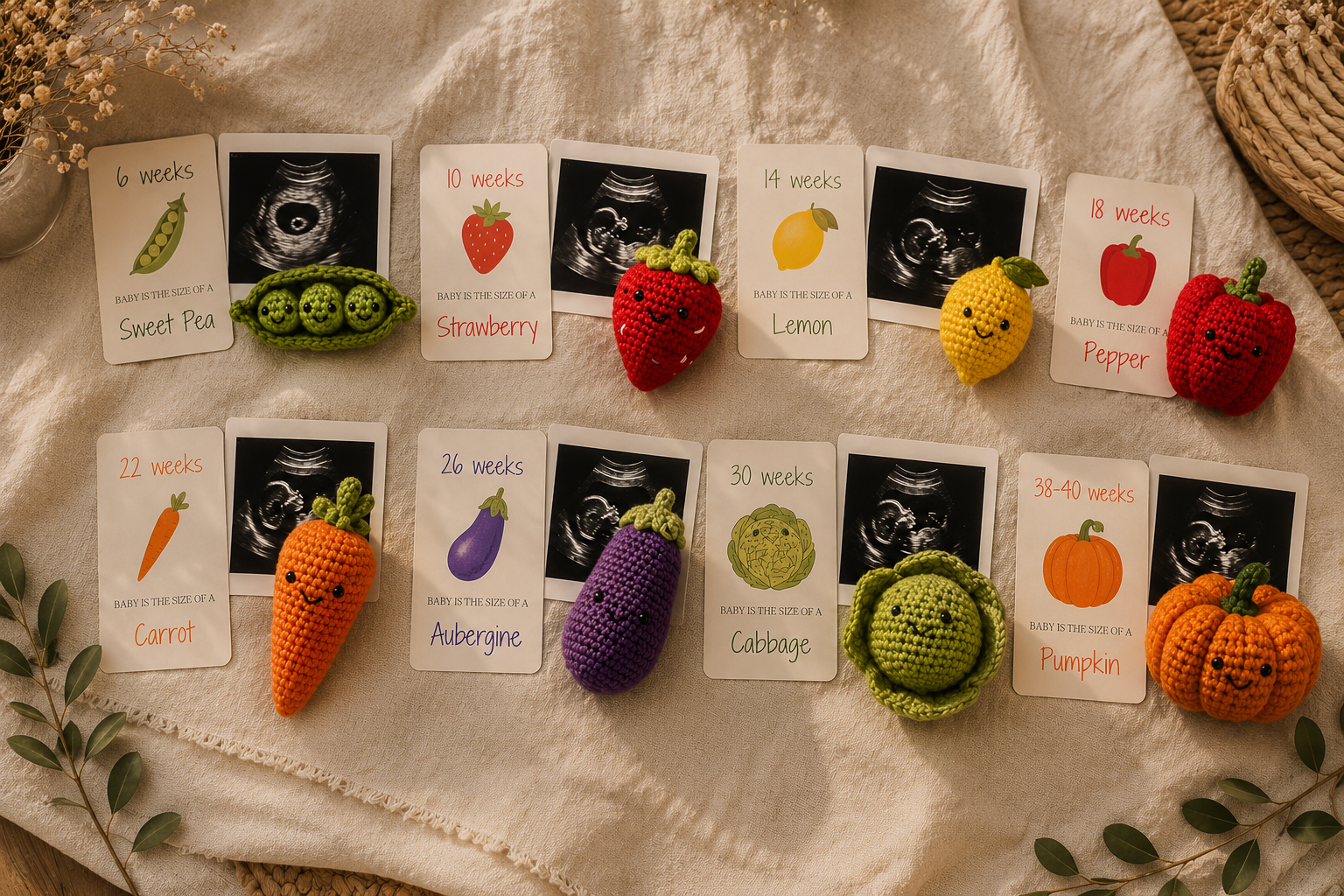 The Pea to Pumpkin Keepsake Collection